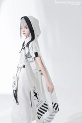 Princess Chronicles - Dry sea and Ashlar - Ouji Lolita White Cloak Set