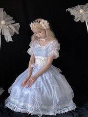 Your Princess - Mermaid Princess - Lolita Short Sleeve OP Dress