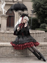 Luna Planetarium - Evil Fang - Gothic Lolita JSK Suit Ouji Lolita Shorts Suit