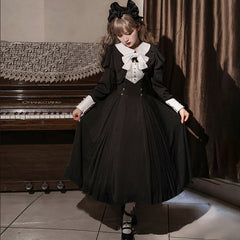 Letters from Unknown Star - Collection box - Spring Black Lolita OP