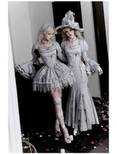 With PUJI - Letter and Poetry · Twilight - Gothic Witch Lolita SK Suit Bodice Mermaid Dress