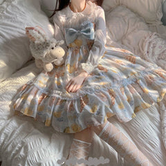 Milky Way - Lemon Puppy Lolita JSK Dress