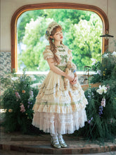Lemon Cantata - Lily of the Valley - Country Lolita OP Dress, Tiered Ruffles