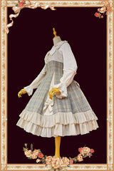 Infanta - Memoirs of Backlight - Elegant Plaid Lolita JSK Dress