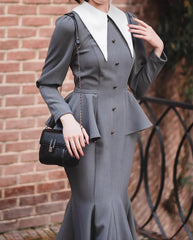 Forest Wardrobe - Breezy Forest - Classic Lolita Mermaid Dress Elegant Retro Dress