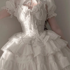 OCELOT - Contract Cross - Gothic Sweet Lolita Short Dress