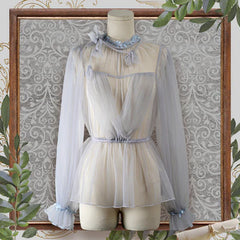 FunCcino - Dense Forest Corridor - Elegant Lolita Blouse and Cape