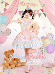 Mewroco - Party Bunny - Sweet Lolita Salopette Cute Daily Lolita Dress