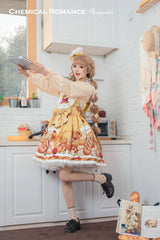 Chemical Romance - Bread New Out of the Oven - Elegant Lolita Salopette Dress