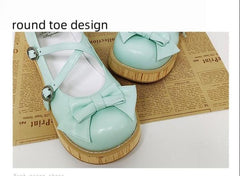 Angelic Imprint - Mid Heel Sweet Lolita Platform Shoes