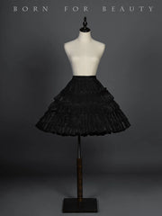 Youpairui - Puffy and Violent Fishbone Clouds Lolita Petticoat