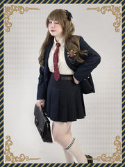 Yingtang - Plus Size Lolita JK Suit Royal College Vintage