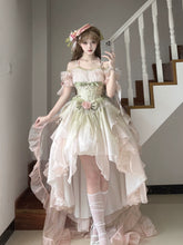 Meowing and fruity - Midsummer Dream - High-low Hem Fairy Lolita Dress