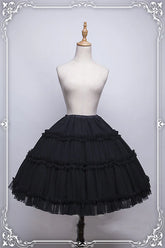 Krad Lanrete - Elegant Long and Short Lolita Petticoat