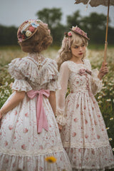 Miss Point - Woody Rose - Elegant Floral Lolita JSK