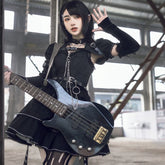 With Puji - Trapped Song - Punk Lolita JSK Dress Set