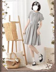 Forest Wardrobe - Forest Gallery - Classic Lolita OP Dress Country Style Tencel Dress