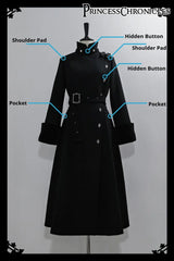 Princess Chronicles - Breakwave - Ouji Lolita Overcoat Retro Single-Breasted Handsome Coat