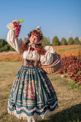 Miss Point - Rich Hymn - Lolita Bavarian Long Velvet JSK