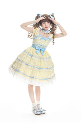 NanShengGe - Love Ice Cream - Sweet Lolita OP Dress Plus Size Multicolor