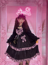 Yingtang - Plus Size Lolita Dress Leopard Hot Girl Sweet