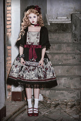 Caged Bird Hotel - Alice - Kawaii Lolita Dress OP Dress Sleepwear