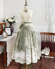 Designer's Gift - Morning Moments - Summer Lolita-inspired Chinese-style Skirt Set