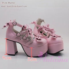 Antaina - Sweet Lolita Heel Shoes Plus Size Shoes