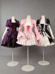 Lace Garden - Maiden Berry - Classic Pink Lolita OP Dress
