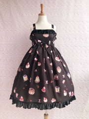 Yilia - Sweetheart Berry - Kawaii Lolita JSK Dress