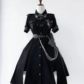 Your Highness - Evil Python 2.0 - Military Lolita Gothic OP Dress