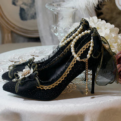 One Night - Wedding Lolita High Heels Shoes