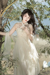 Letters from Unknown Stars - Daily Lolita JSK Dress Summer Elegant Dress