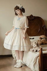 Miss Point - Customized Elegant Lolita OP Dress Cute Daily Girl Short Lolita Dress