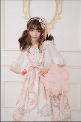 Eternity - Han Lolita Sakura Bag Double-layered Handbag Crossbody Bag Multicolors