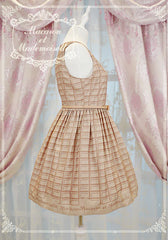 Chess Story - Le Chocolat - Elegant Lolita Macaron Chocolate Series JSK Dress
