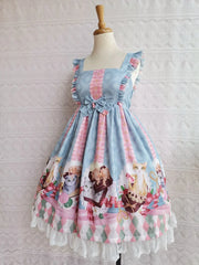 Yilia - Chocolate Cat Lolita JSK Dress