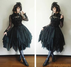 Sentaro - Little Whispers of Love - Multiple Colors Irregular Hem Lolita JSK