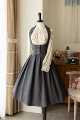 Forest Wardrobe - Retro Elegant Lolita Jumper Dress Bustier Multicolor