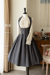 Forest Wardrobe - Retro Elegant Lolita Jumper Dress Bustier Multicolor