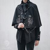 Arca et Ovis - Checkers - Gothic Lolita Cloak Ouji Lolita Spring Autumn Cape