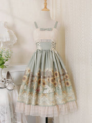 Designer's Gift - Flower and Letter - Classic Lolita JSK Dress