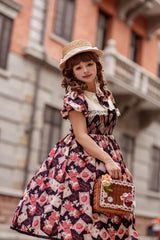Strawberry Witch - Strawberry Stamp - Sweet Lolita OP Short Sleeve Lolita Dress