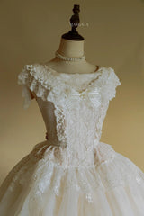 AuroraBorealis - Moonshadow - Gorgeous Wedding Lolita Dress Set Embroidered JSK SK and Bodice