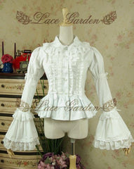 Lace Garden - Retro Lolita Princess Winter Shirt