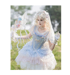 Garden Cat - Dreamy Dance Gorgeous Lolita JSK and SK