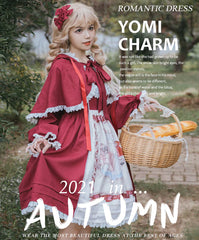 Eieyomi - Little Red Riding Hood - Sweet Lolita JSK Dress