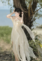 Letters from Unknown Stars - Daily Lolita JSK Dress Summer Elegant Dress