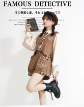 Piggy Bun - Famous Detective Goose - Ouji Lolita Shorts Set