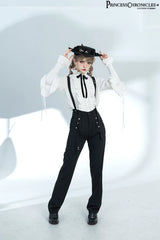 Princess Chronicles - Xuan Yin - Vintage Ouji Lolita Shirts Male Lolita Pants
